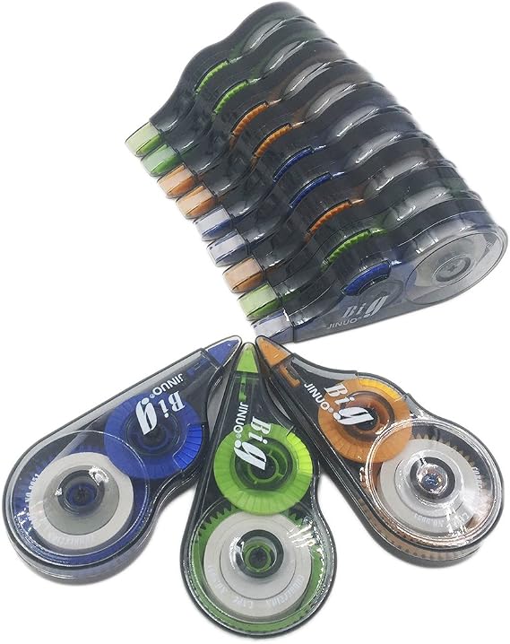 Correction Tapes, White Out Tape, 12 Counts.