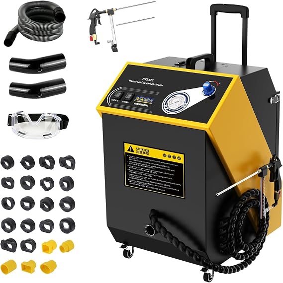 HTS678 Walnut Blasting Machine for Intake Valve Cleaning, 110V