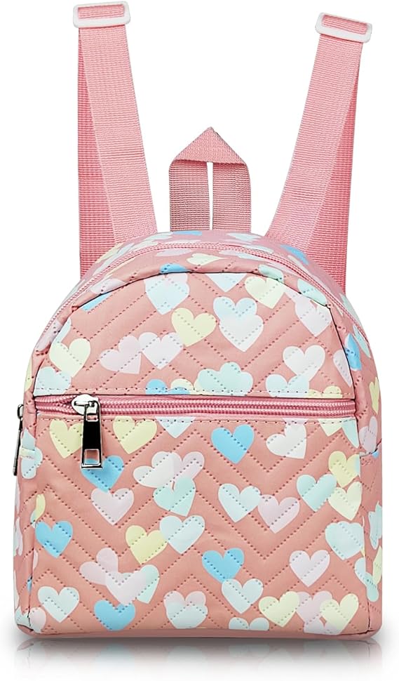 Cute Mini Backpacks, PU Leather Tiny Backpack Small Backpack for Women and Girls, Woman Backpacks Purse (Style 2)