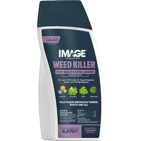 Image Herbicide Weed Killer for Southern Lawns, 32 Oz