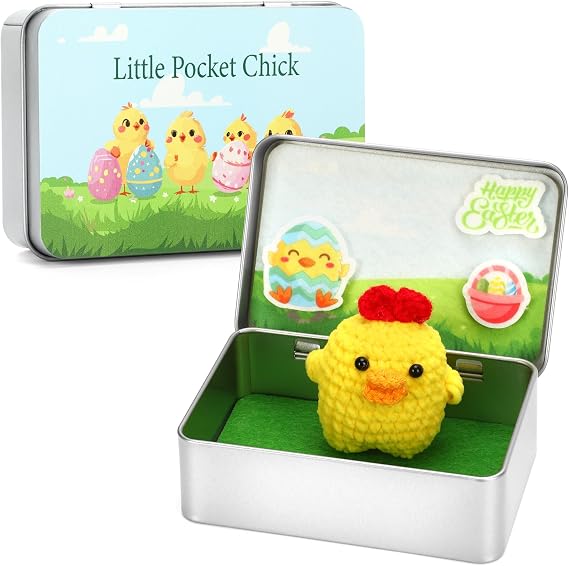 Little Pocket Chick Cute Collectible Easter Keepsake Travel Buddy