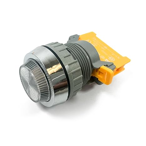 PLN-30 30mm 120V AC/DC LED Pilot Indicator Light (White)