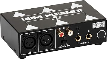 Earthquake Sound Amplified Hum Kleaner with XLR, TRS, and RCA in/Out