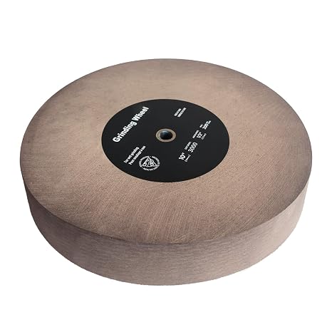 BUCKTOOL 10-Inch Grinding Wheel, 3000 Grit Wet Sharpening Stone, 2" Width