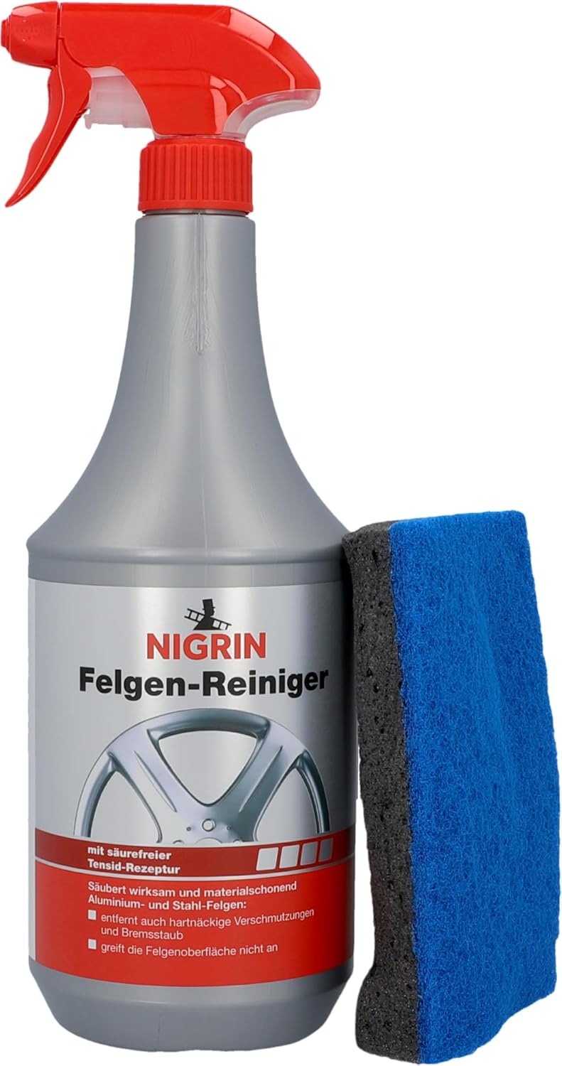 NIGRIN Cleaner and Rim Sponge, 1 Litre