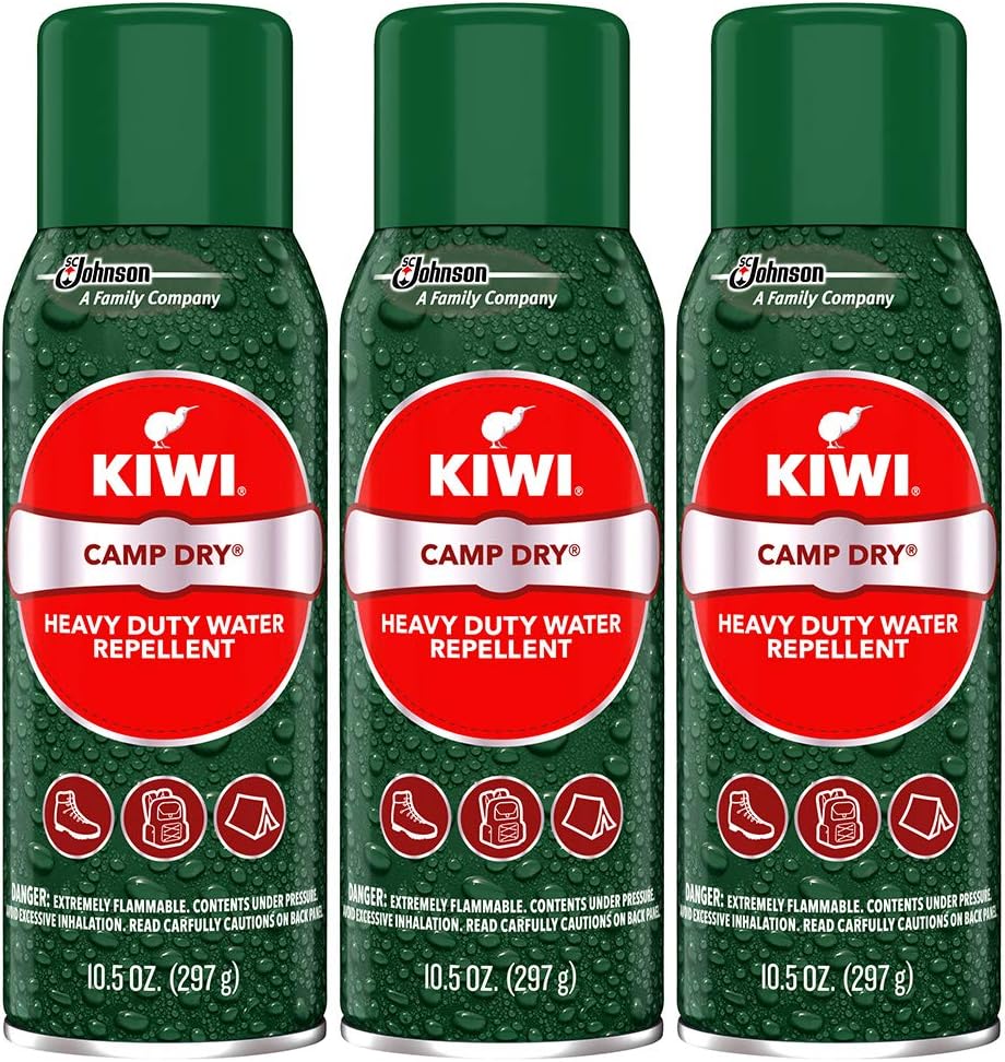 KIWI Camp Dry Heavy Duty Water Repellent, 10.5 OZ Pack of 3