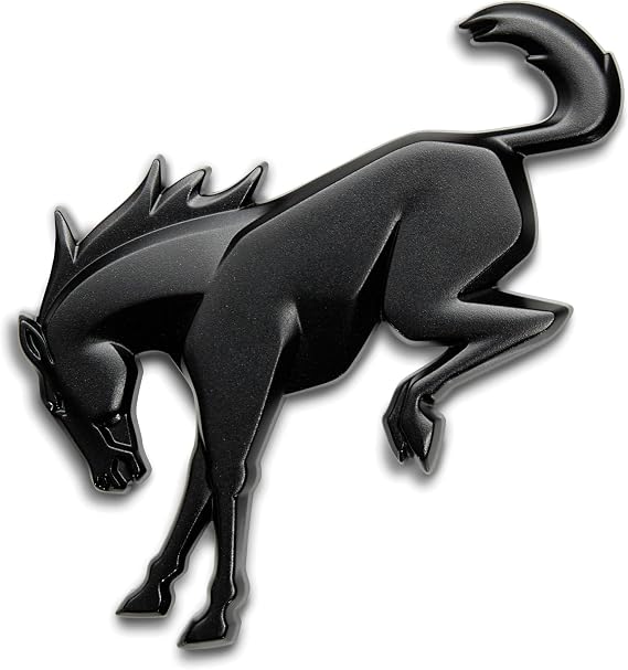 Ford 2021-2026 Bronco OEM Tailgate Matte Black Bronco Emblem Badge M-1447-BRMB