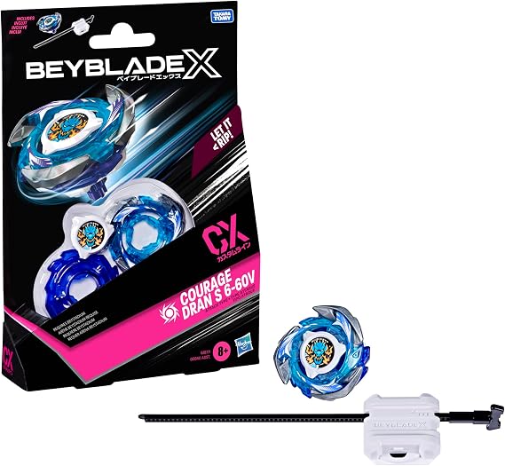 Hasbro Beyblade X Courage Dran S 6-60V CX Starter Pack Gyro and Starter