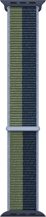 Apple Watch Band - Sport Loop (41mm) - Abyss Blue/Moss Green - Regular