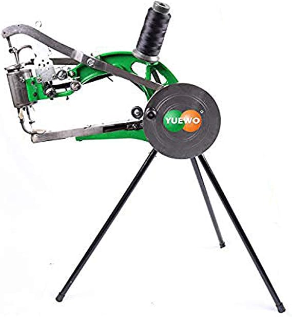 YUEWO DIY Cobbler Sewing Machine Shoe Repair Manual Shoes-Mending Machine Cotton Nylon Line Leather Stitcher Machine (Green)