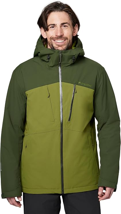 Flylow Men's Vector Insulated Waterproof Ski Jacket | Synthetic, For Skiing & Snowboarding