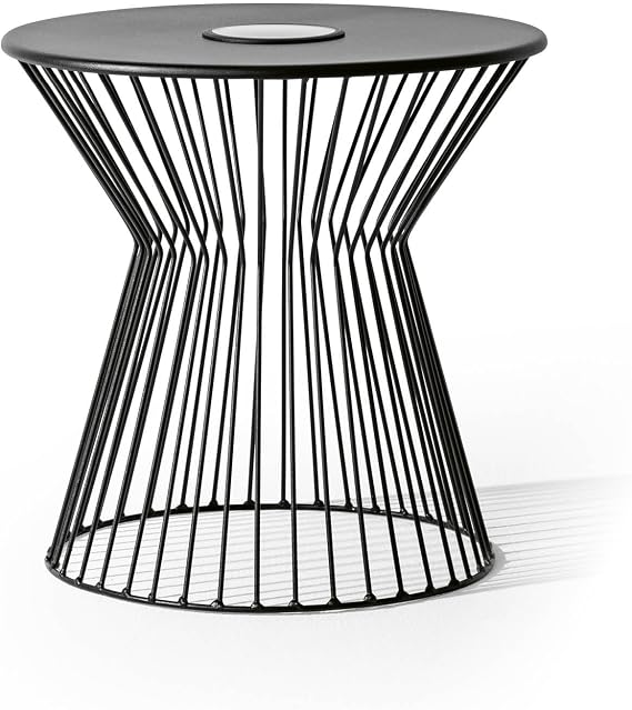 Lumaland LED Solar Side Table Weatherproof Indoor and Outdoor Use