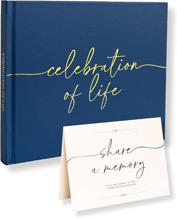 Lamare Funeral Guest Book Memorial Service Celebration of Life Guest Book