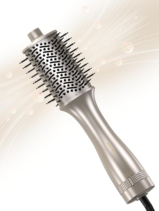 PRITECH One-Step Volumizer Blow Out Brush Dryer,1200W Ionic Daily Styling