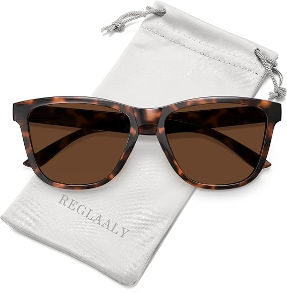 Polarized Retro Trendy Sunglasses Womens Mens UV Protection Shades