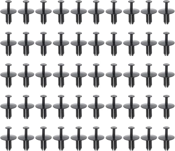 50pcs Bumper Trim Wheelhouse Liner Push-Type Retainer Clip Rivet Compatible with BMW F20 F21 F22 F87 F23 F45 F46 E46 E93 Re#51-11-8-174-185 51118174185