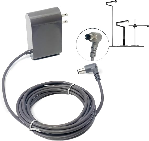 Replacement Charger for Dyson Light SolarCycle Morph Deck CD03 CD04 CD05 SolarCycle Morph Desk CD06 SolarCycle Morph Floor CF06 CF04 CF05 CF06 Charger 24V 0.9A Model# 256559-02