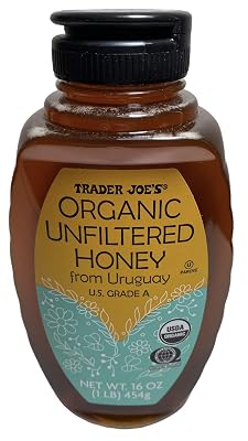 Trader Joes Organic Unfiltered Honey from Uruguay U.S. Grade A