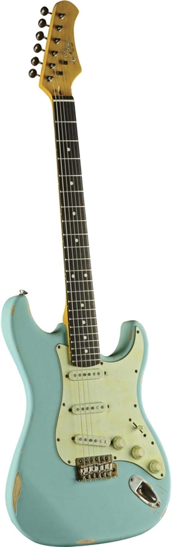 EKO S-300 Relic Series Electric Guitar - Daphne Blue (05130205)