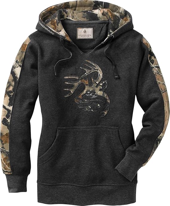 Legendary Whitetails Womens Camo Hoodie Comfy Pullover Sweatshirt