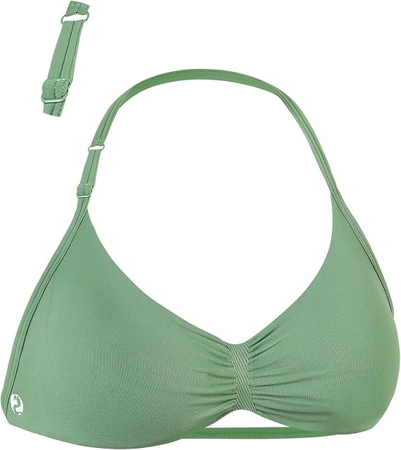 AUROLA Influence Adjustable Strappy Sports Bras for Women,Low Support Seamless Backless Padded Straps Impact Yoga Gym Bra