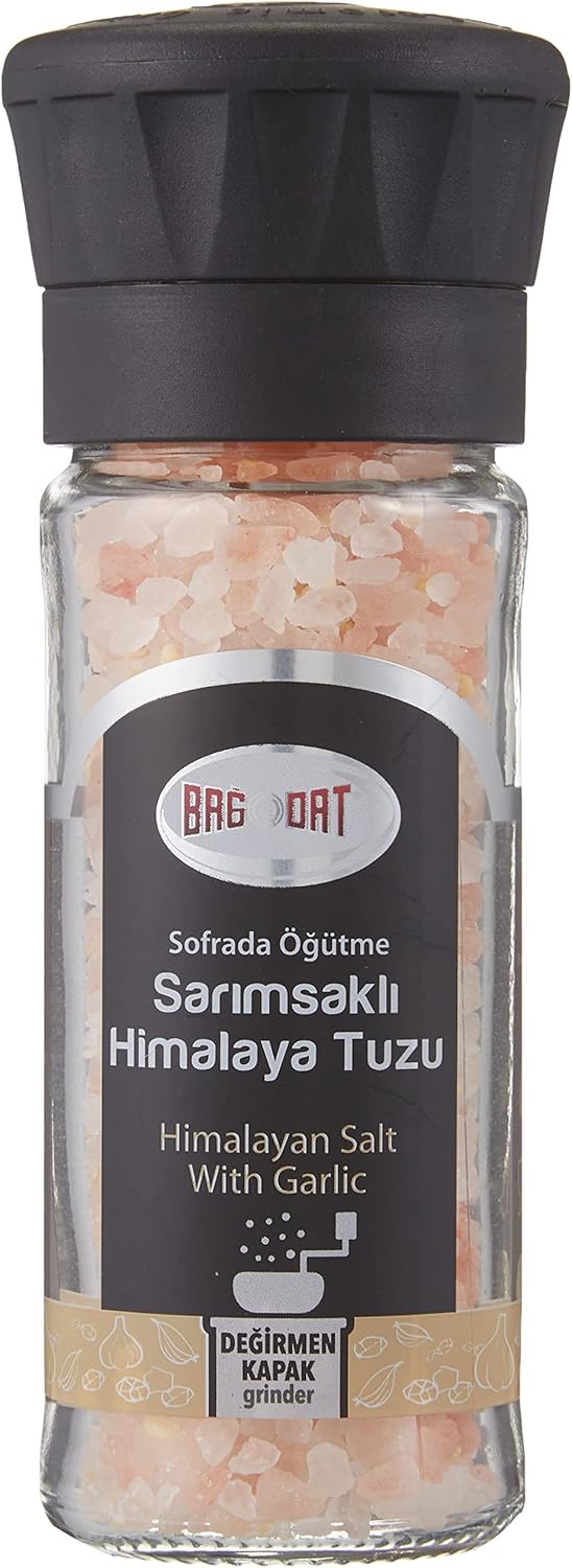 Plant Love Organic Bağdat Sarimsakli Himalaya Tuzu Değirmen 110 G