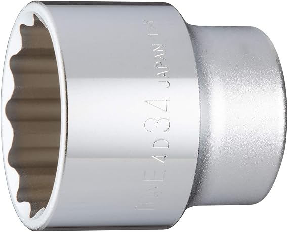 TONE Socket 12-Point 4D-34 1/2" Inch Drive 34mm