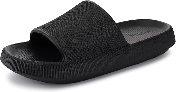 WHITIN Women's Slides with Cushioned Thick Sole Slippers for Home Wear Y13
