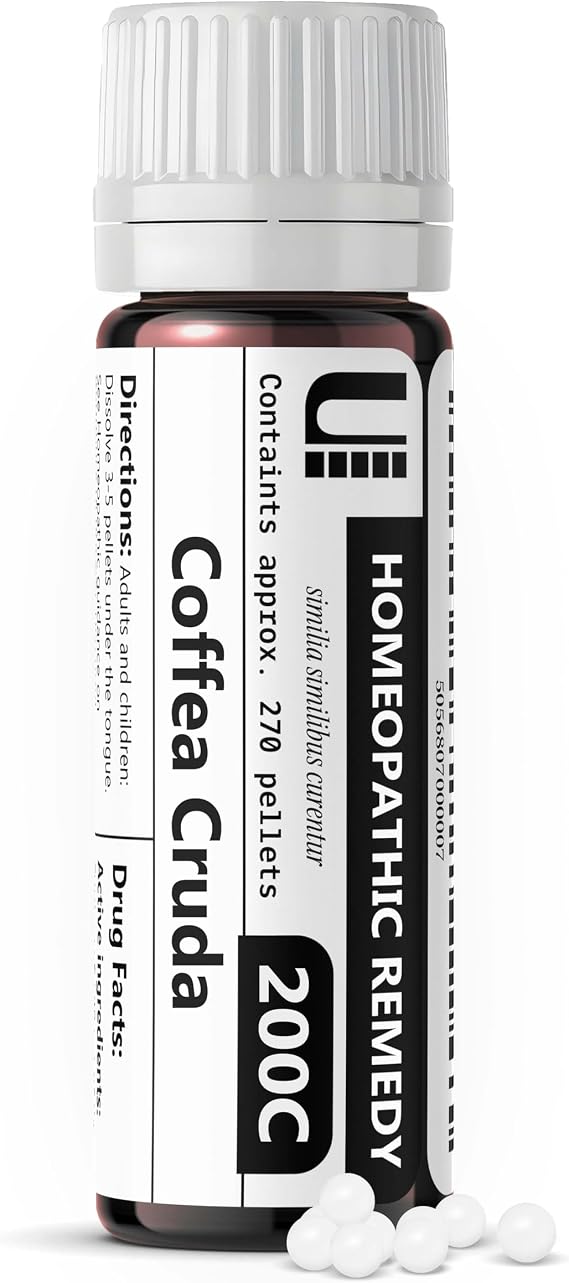 Coffea Cruda 200C Homeopathic Remedy, 270 Pellets