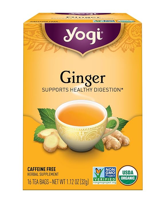 Yogi Tea, Ginger, 1.12 Ounce