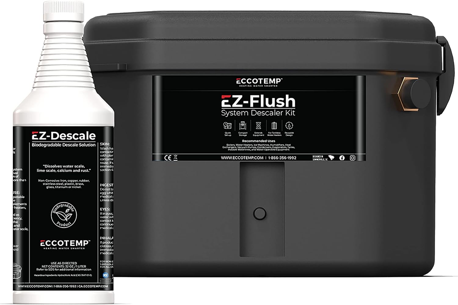 Eccotemp EZ-Flush System Descaler Kit Gen 2