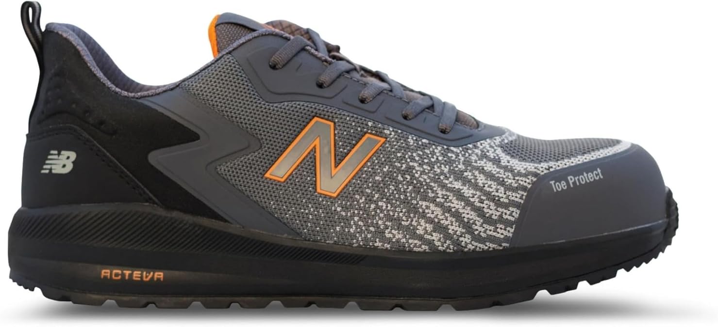 New Balance Composite Toe Safety Shoe for Men Speedware Slip Resistant, Puncture Resistant, Electrical Hazard