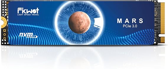 Fikwot FX550 NVMe SSD 1TB M.2 SSD PCIe 3.04, Read Up to 3,500 MB/s, M2 2280 Internal Soild State Drive, Compatible with Desktop, Laptop and Mini PC, QLC NAND Flash