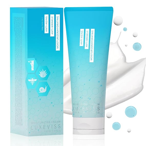 Anti-Aging Night Cream - Overnight Repair with Ceramides, Collagen Peptides and Hyaluronic Acid Deeply Hydrating, Non-Greasy, Fragrance-Free 100 ml