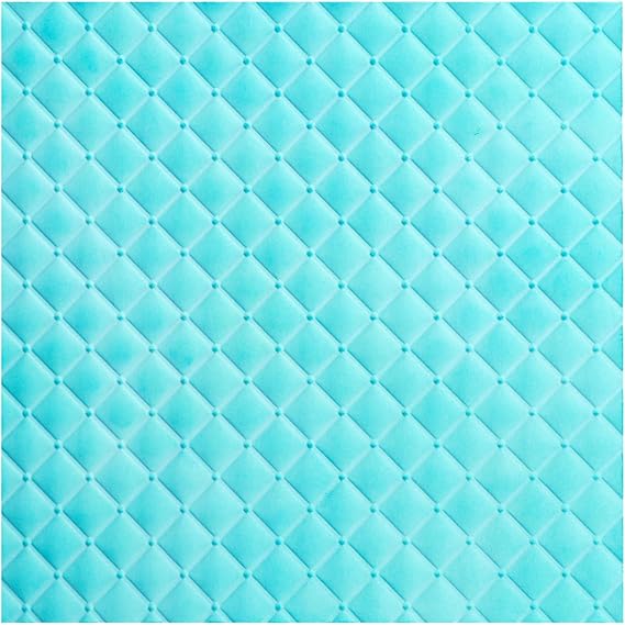 BAOFALI 3D Embossing Folder for Card Making Geometric Grid Rhombus Textures Impressions Background Plastic Embossing Folders Template for DIY Scrapbooking and Other Paper Crafts Arts Supplies