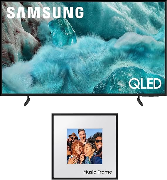Samsung QN43Q7FAAFXZA 43 Inch QLED Q7F 4K Vision AI Smart TV with a HW-LS60D 2.0 Channel Photo Frame Speaker with Dolby Atmos (2025)