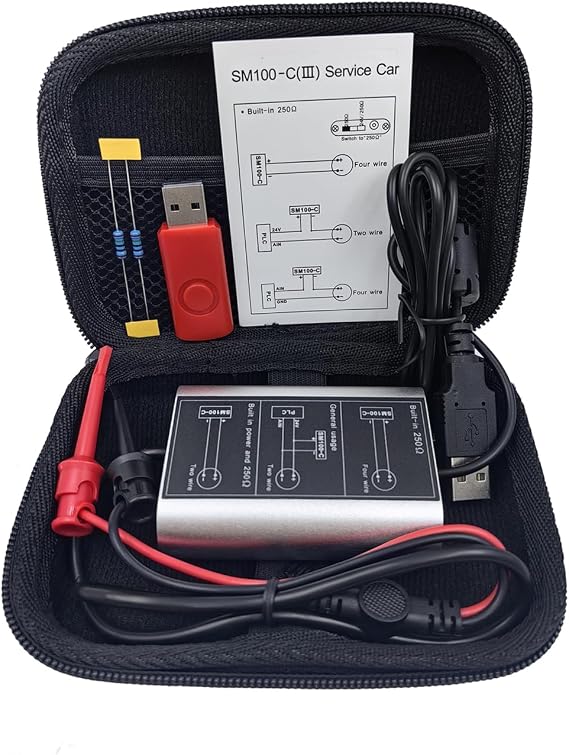 Integrative USB Hart Modem USB to Hart Protocol Modem Hart Transmitter HART Convertor(Suitable for All Devices Which Support Hart Protocol)