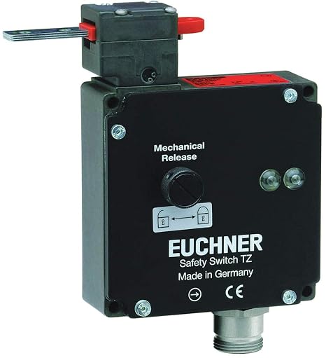 EUCHNER TZ1LE024BHA-C1903 082095, 250V, 4 AMP, 4 Connection, Left Locking, Safety Switch