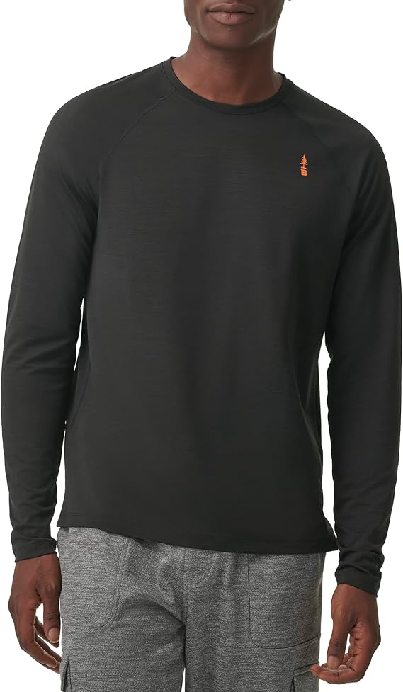BASS Outdoor Men's Men Knit Ls Pullover