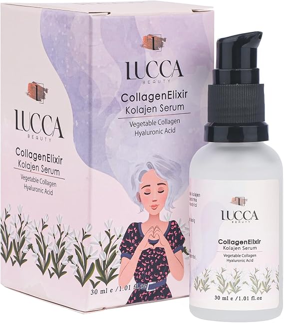 CollagenElixir Kolajen Serumu 30 ml – Vegan, Bitkisel Kolajen, Hyaluronik Asit ve Sodyum PCA İçerikli Nemlendirici Yüz Serumu