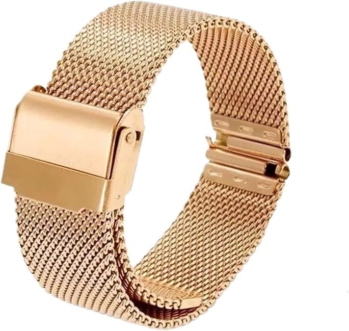 Mesh Stainless Steel Watch Strap 17mm 19mm 21mm Quick Release Bracelet