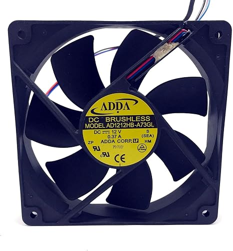 AD1212HB-A73GL ADDA 12V 120mm Fan 12V 0.37A 12025 Chassis Cooling Fan