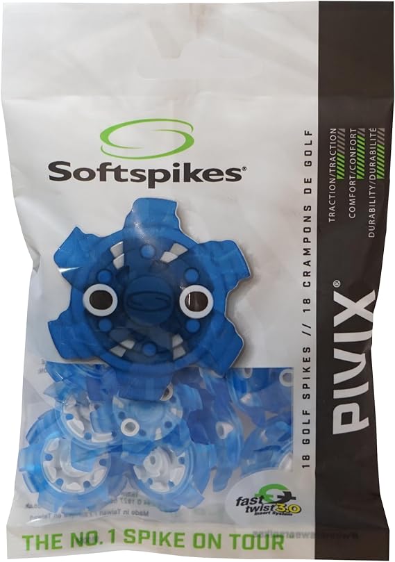 Softspikes PiViX ゴルフスパイク - ファストツイスト 3.0~18個
