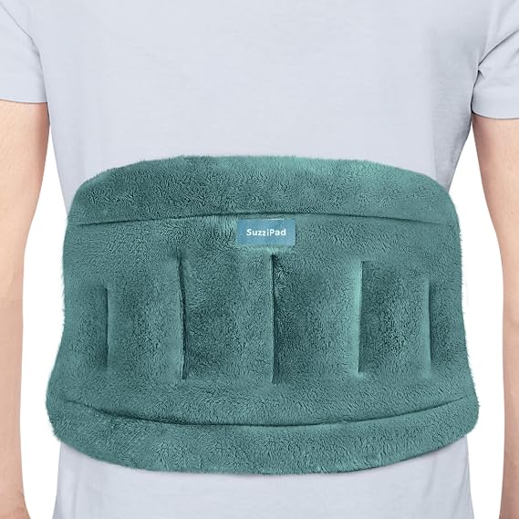 SuzziPad Microwave Heating Pad for Back & Lumbar Discomfort, Green