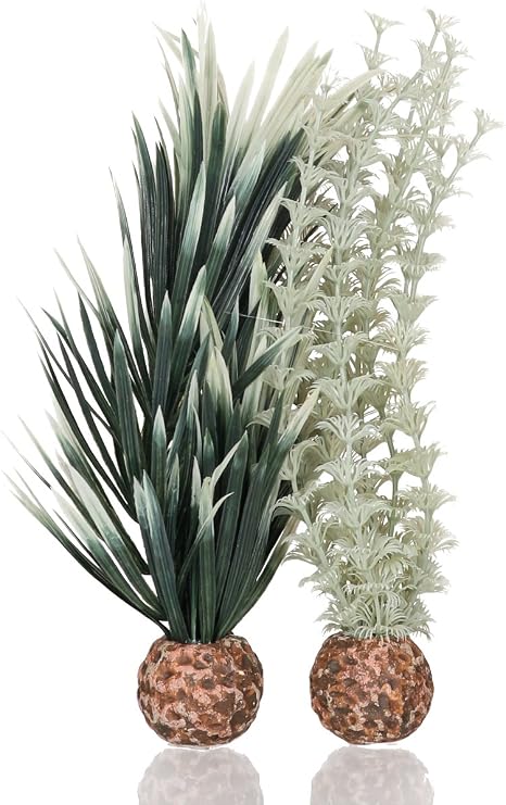 biOrb Small Ambulia Plant Set, Colorful and Durable Aquarium Decorations, Gray-Green