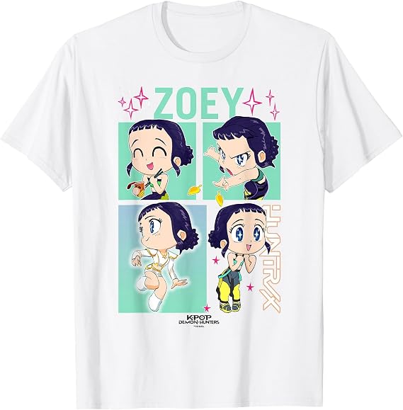 Kpop Demon Hunters Zoey Officially Licensed T-Shirt