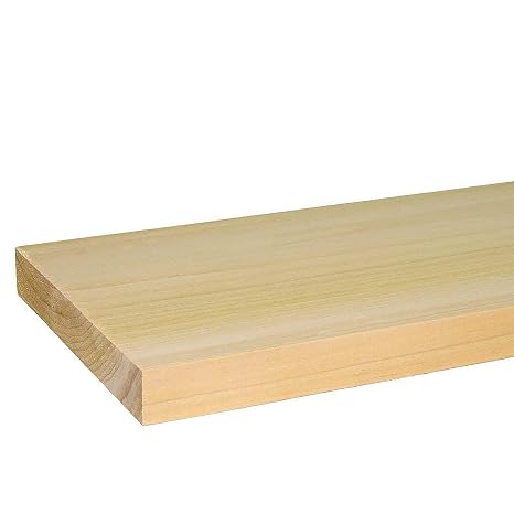 3/4 in. Thick X 9 in. X 24 in. Solid Poplar Board (1 Piece)
