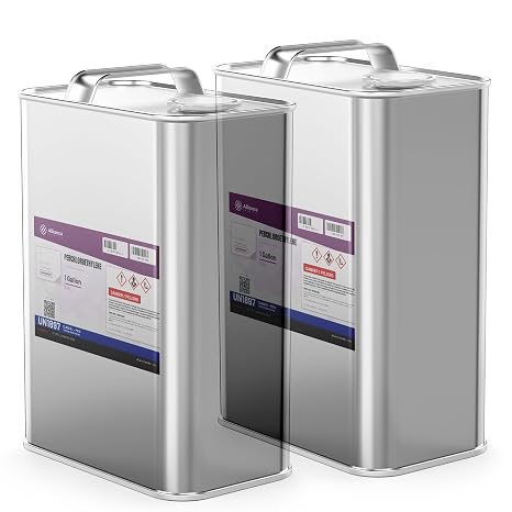 Alliance Chemical Perchloroethylene ACS Grade - 2 Gallon Cans - Industrial Solvent, Lab-Grade Cleaner for Precision Parts, Synthesis