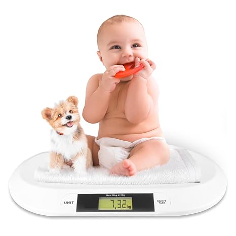 Silvergear® Baby Scales Digital Children's Scales up to 20 kg 54.5 x 31.5 x