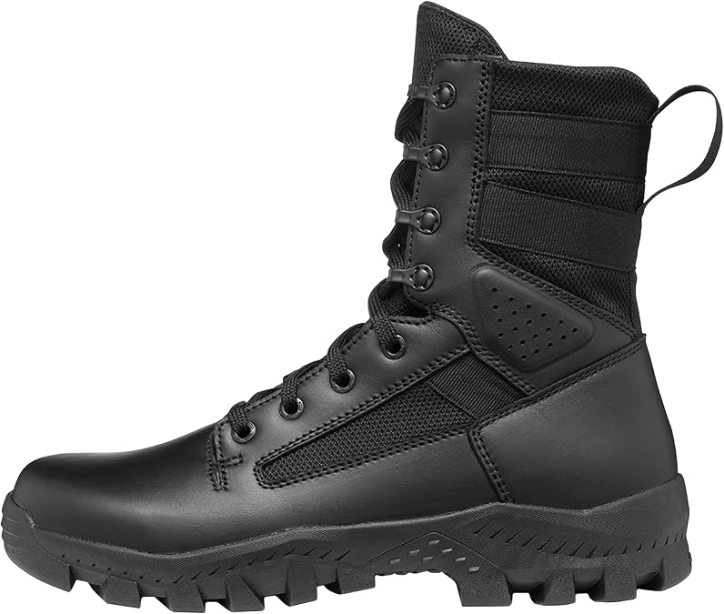 Garmont Tactical T8 法執行機関 Ems ブーツ 男女兼用 フルグレインレザー ワイド